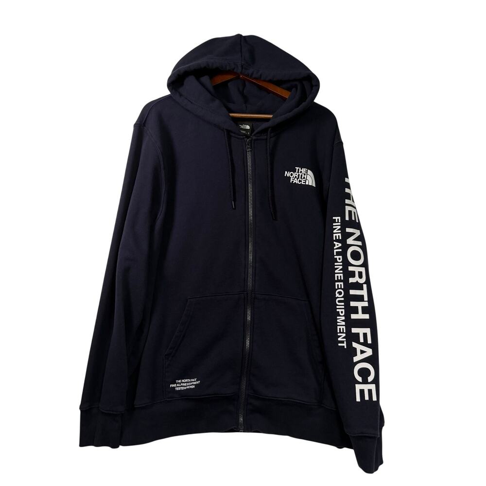 The North Face Men’s XL  Proud Full Zip Hoodie Blue Streetwear Hiking Gorpcore